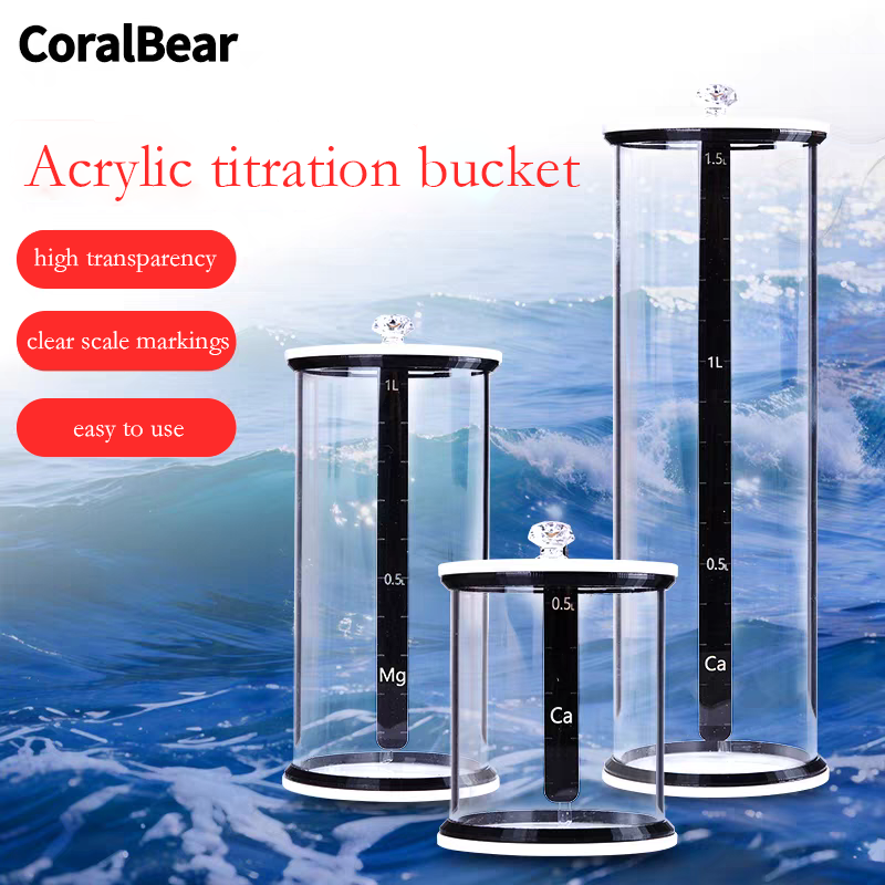 Acrylic titration bucket